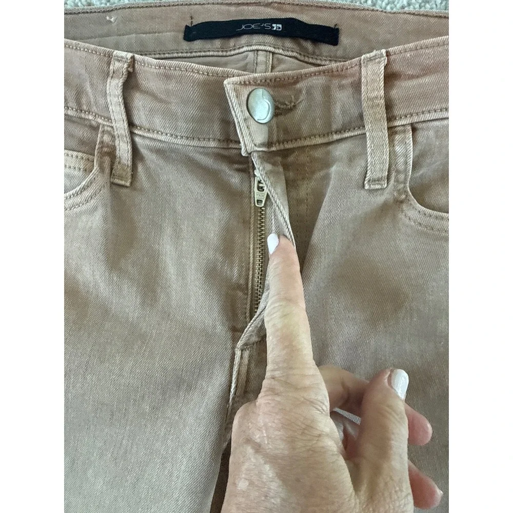 Joe's Jeans Blush The‎ High Water Skinny Jeans Blush Tan Beige Pink Sz 28 NWT